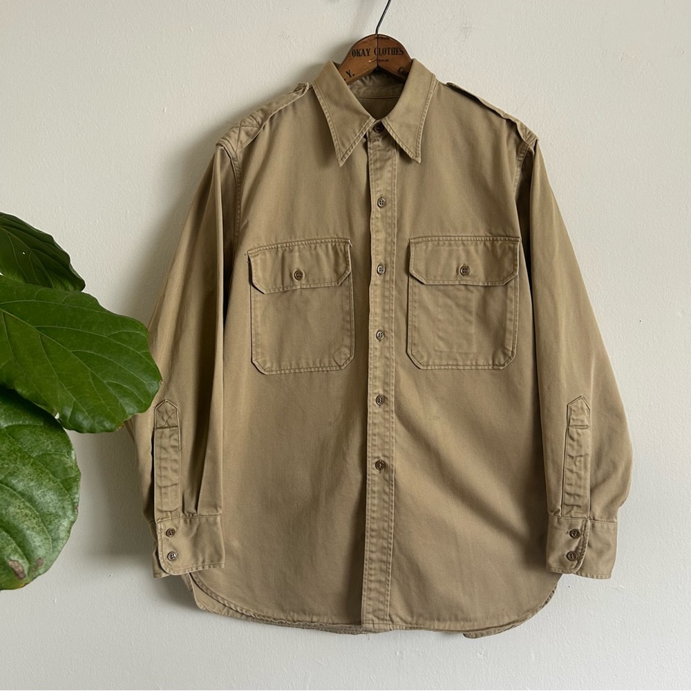 Vintage Military Twill Shirt